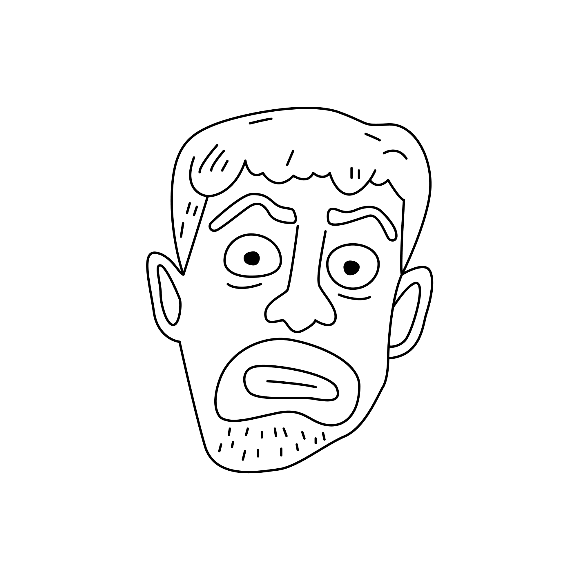 Yellow-Faced Person_outlined